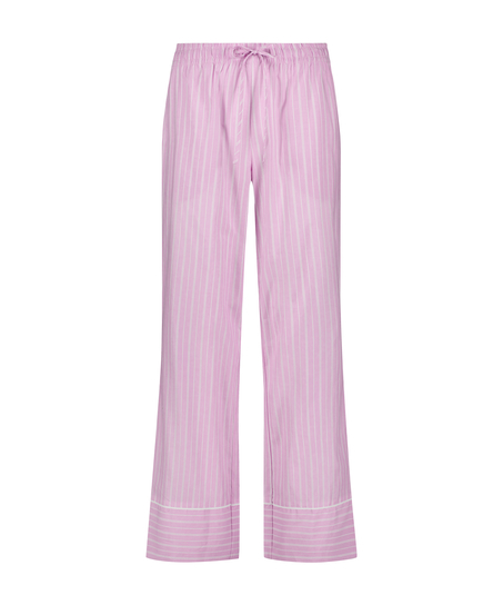 Pyjamahose Baumwolle, Rose