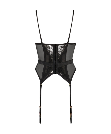 Private Bustier Elizabeth, Schwarz
