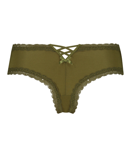 Slip br&eacute;silien en forme de V Vixen, Vert