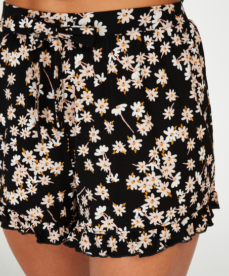 Ensemble de pyjama court, Noir