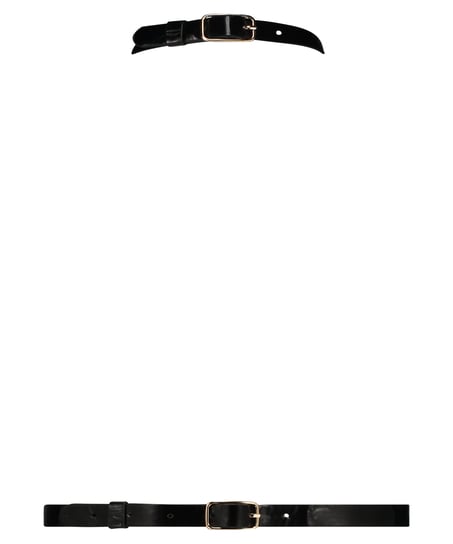 Private Kunstledergeschirr, Schwarz