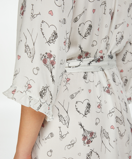 Kimono Bridal, Wei&szlig;