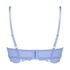 Soutien-gorge préformé sans armatures longline Shiloh, Bleu