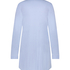 Robe-chemise à manches longues en jersey Essential, Bleu