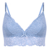 Triangel-Bralette Posie, Blau