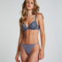 Soutien-gorge à armatures préformé Plunge, Gris