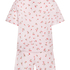 Pyjama-Set aus Baumwolle, Lila