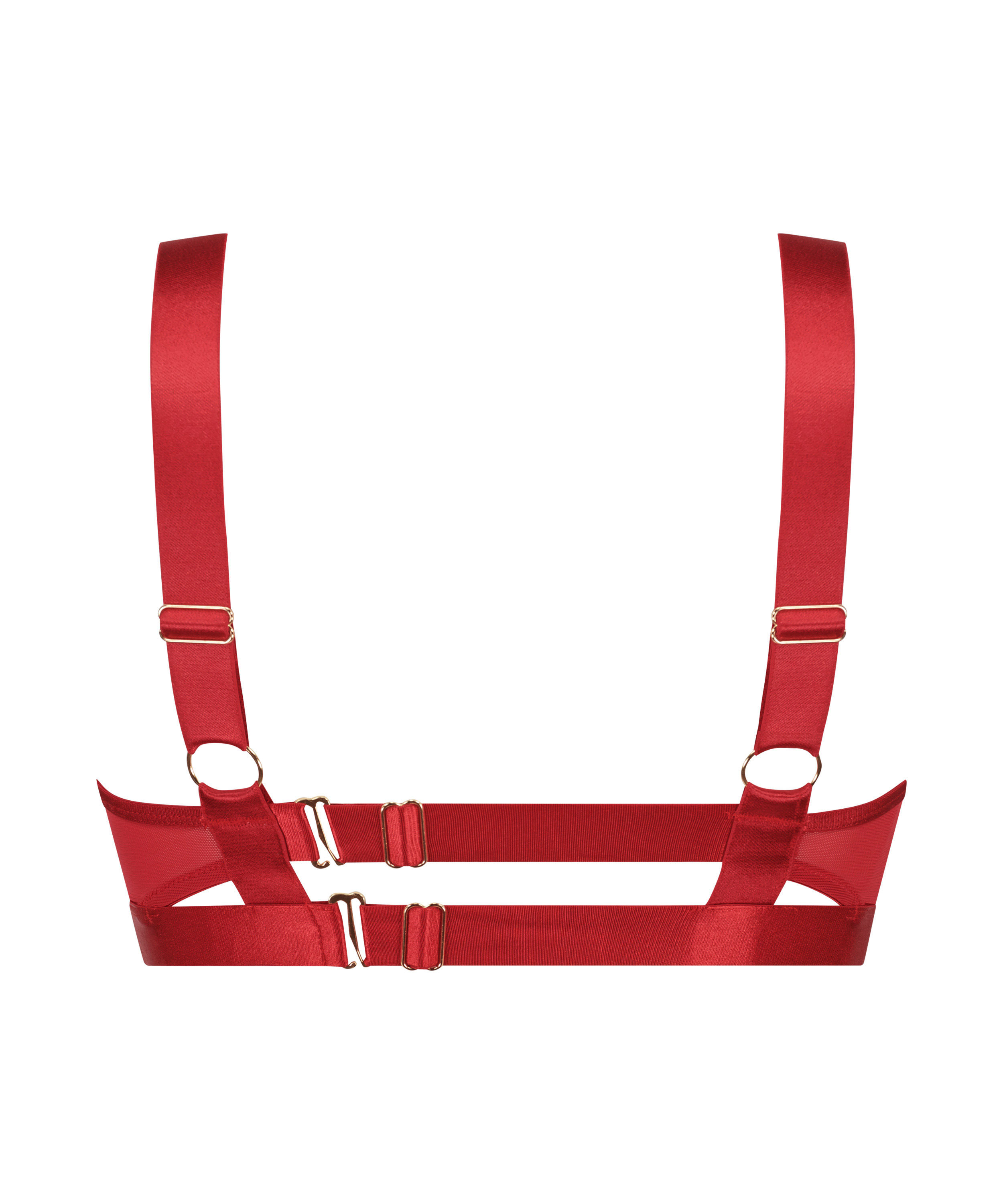 Unwattierter Bügel-BH Aurelia, Rot, main