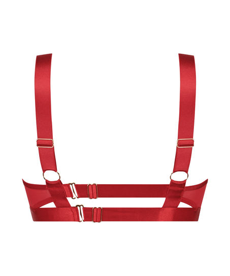 Unwattierter Bügel-BH Aurelia, Rot