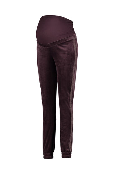 Hunkemöller Pantalon de jogging Maternity GS Velour Violet