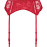 Porte-jarretelles Leyla, Rouge