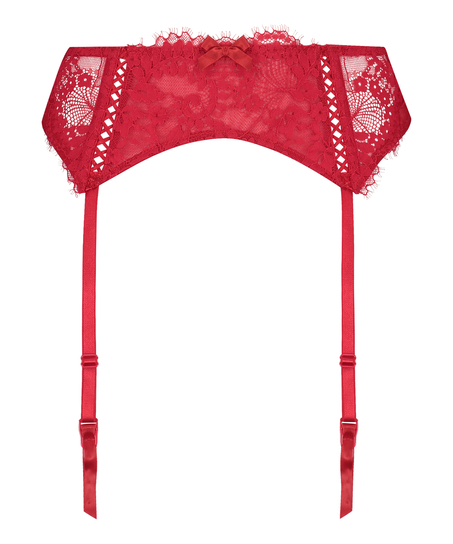 Porte-jarretelles Leyla, Rouge