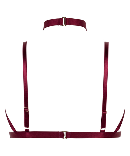 Haut harnais Scarlett, Rouge