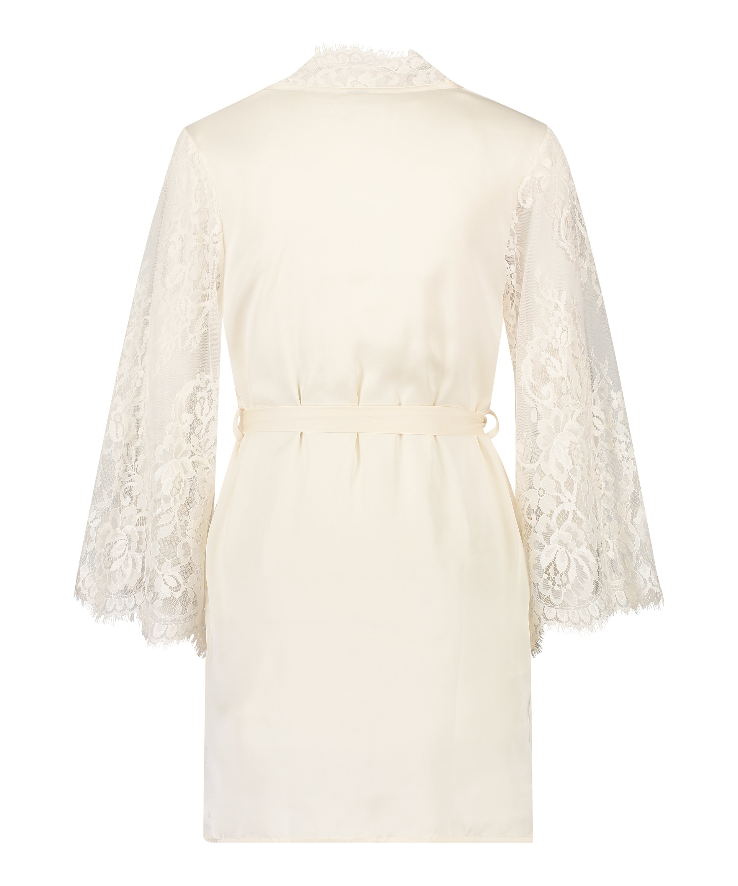 Kimono All Over Lace, Weiß, main