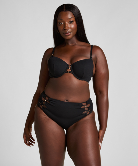 Slip de Bikini Rio Holbox, Noir