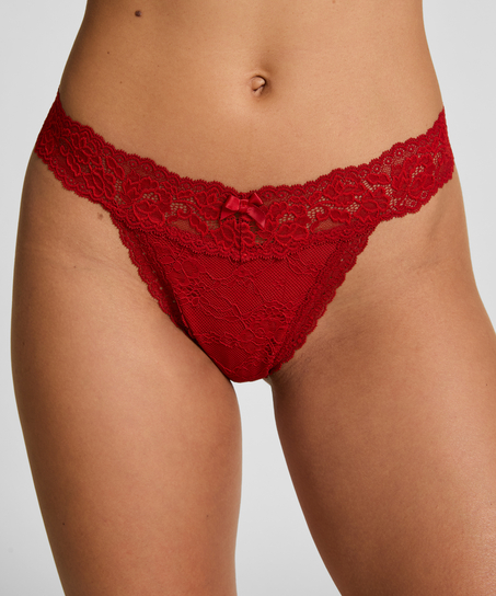 String extra bas Madison, Rouge