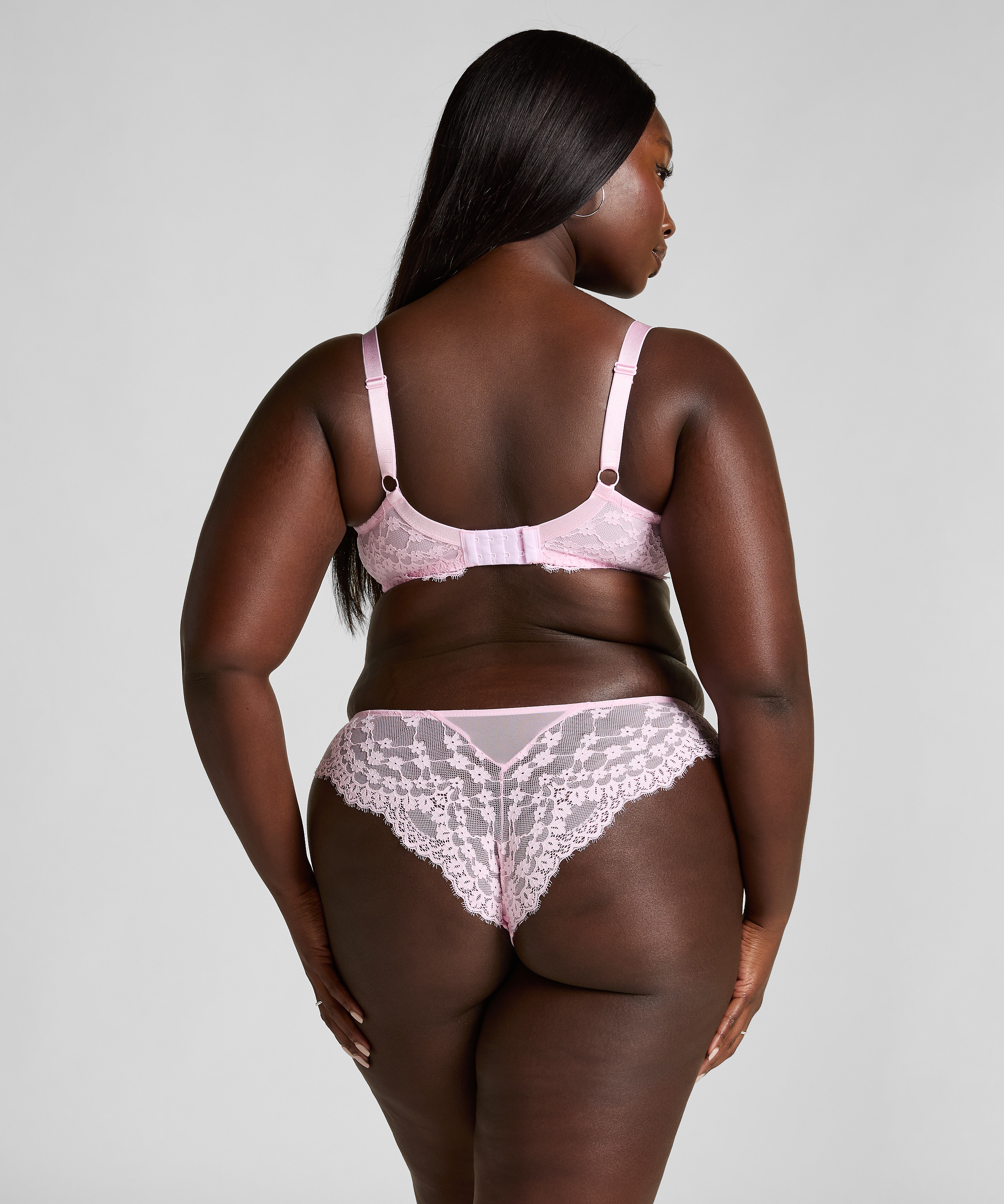 Soutien-gorge &agrave; armatures non-pr&eacute;form&eacute; Daisy, Rose, main