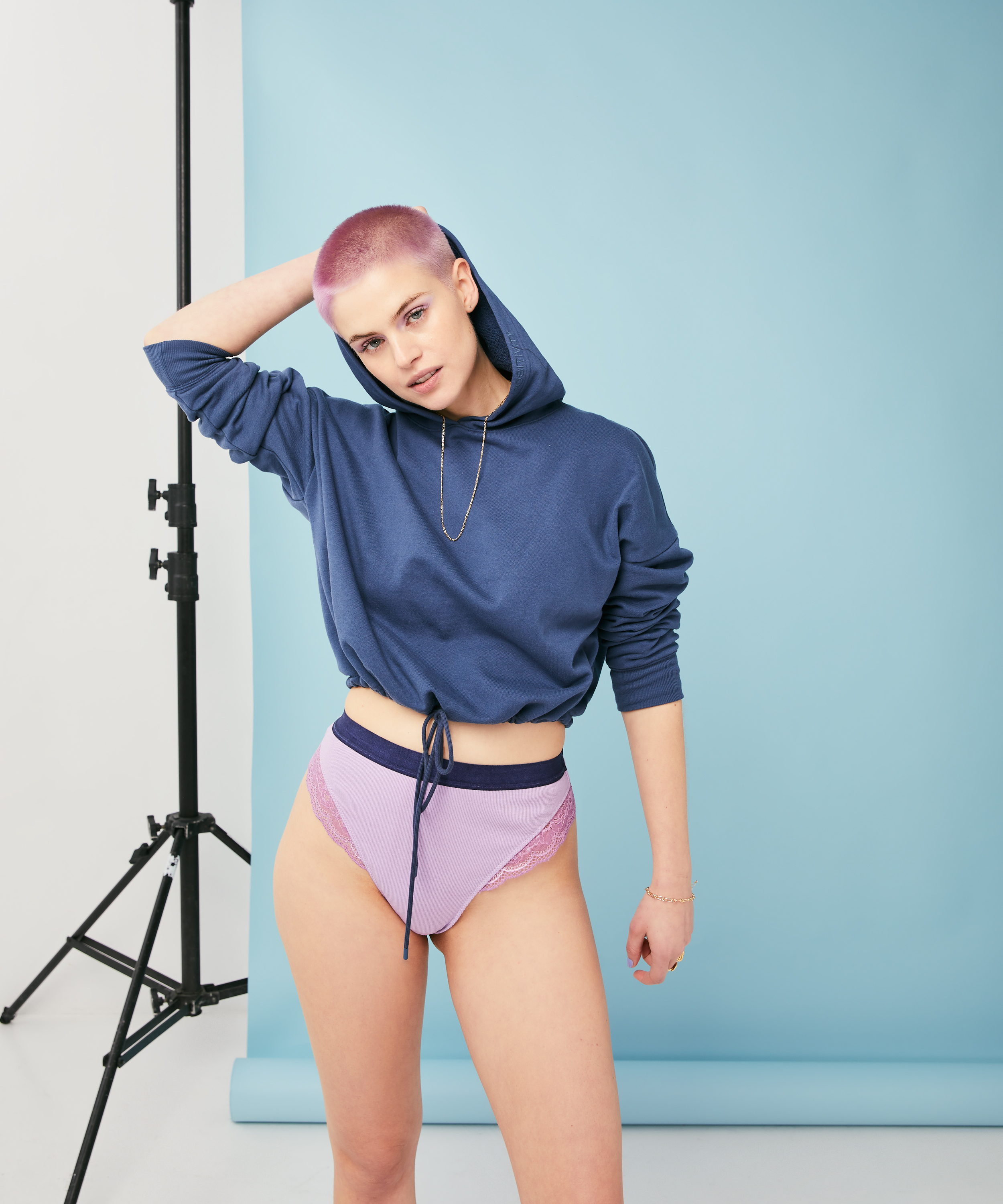 String &eacute;chancr&eacute; Glo Up, Bleu, main