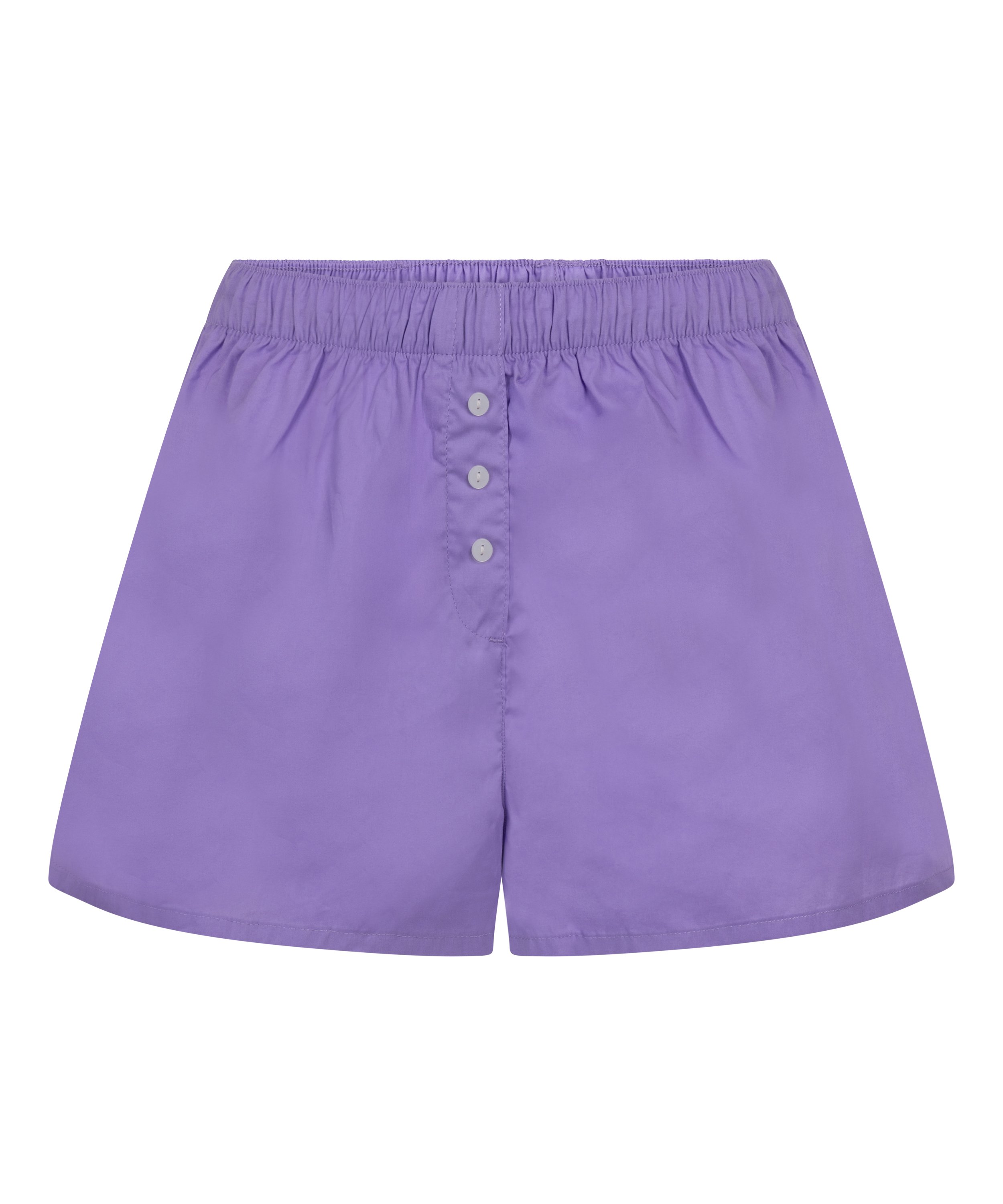 Shorts Baumwolle, Lila, main