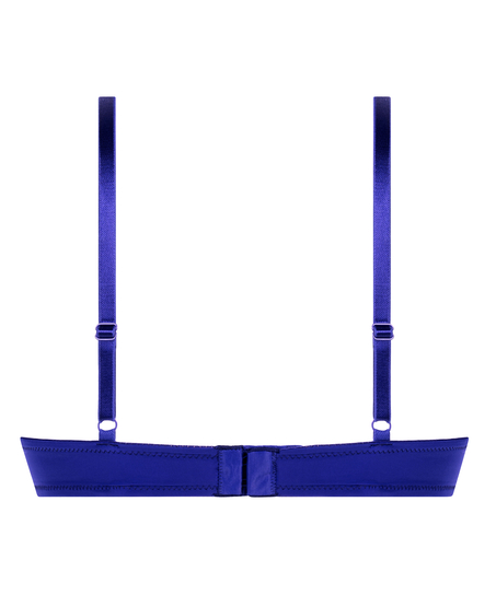 Vorgeformter Bügel-BH Plunge, Blau