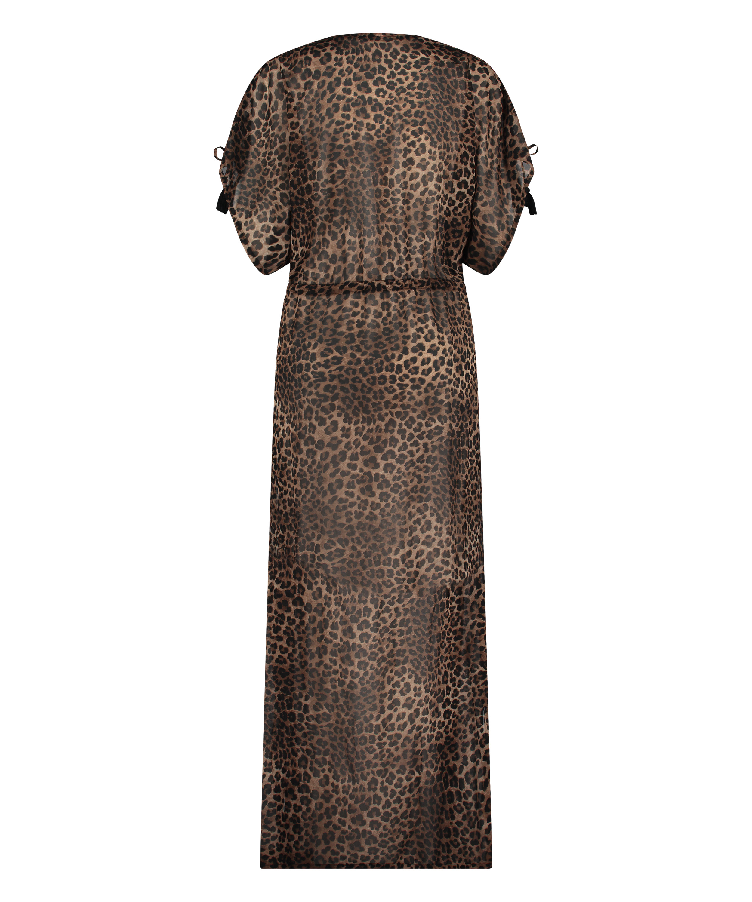 Sheer Kimono, Braun, main