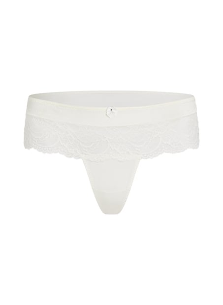 Boxer string Sophie, Blanc
