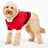 Fleece Hunde-Onesie, Rot