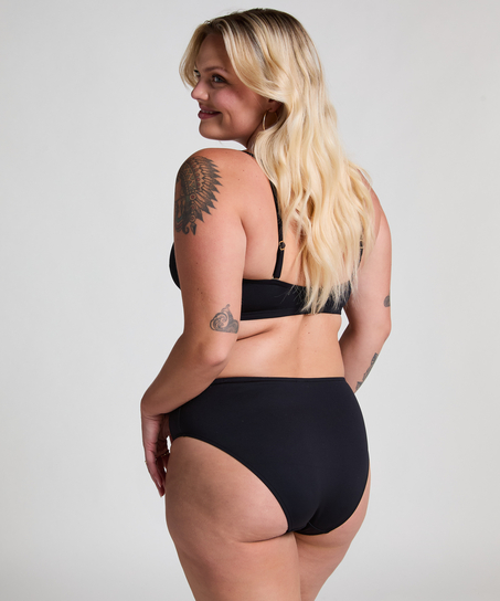 Neoprene-Bikiniunterteil Rio, Schwarz