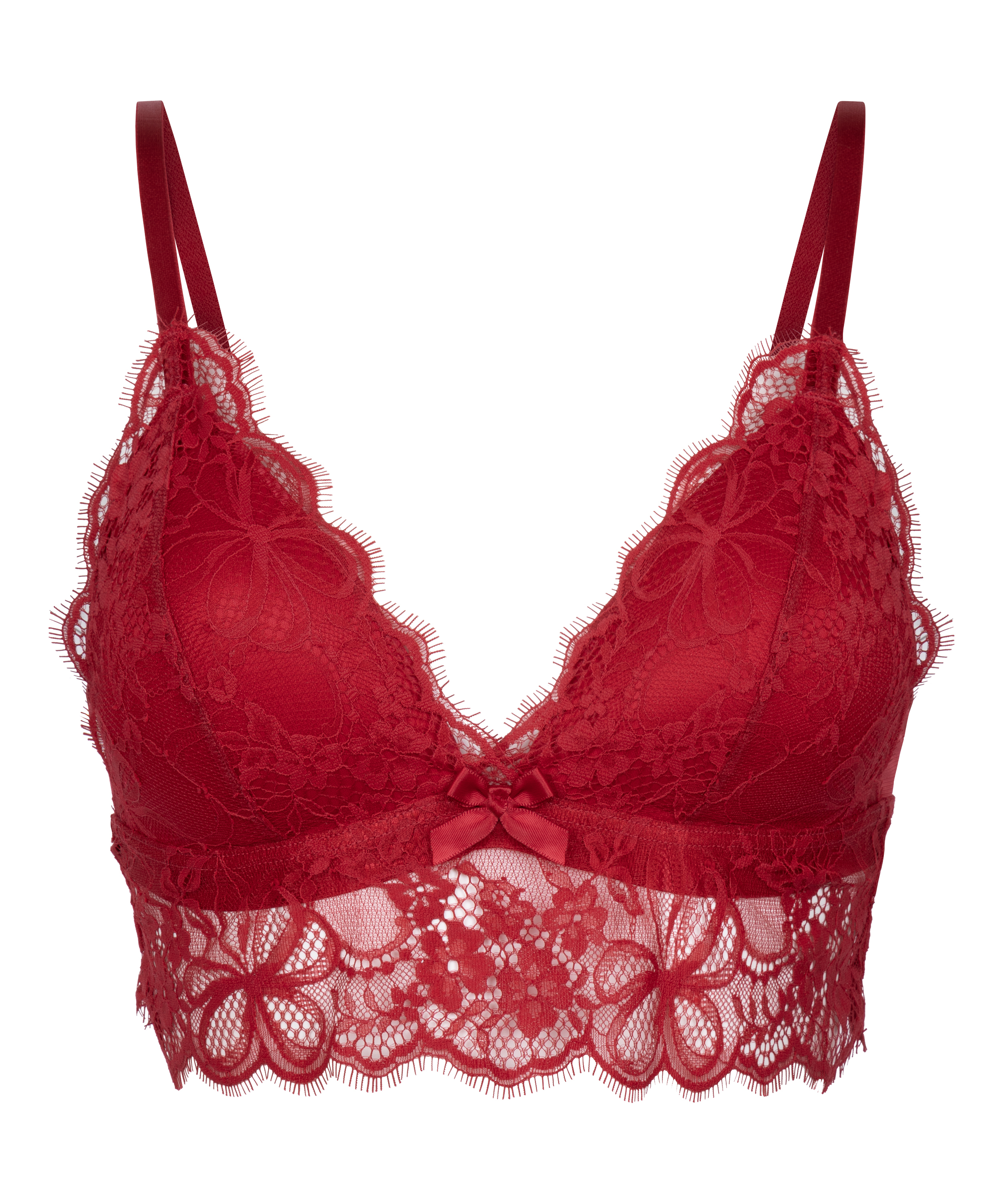 Brassi&egrave;re triangle Marianna, Rouge, main