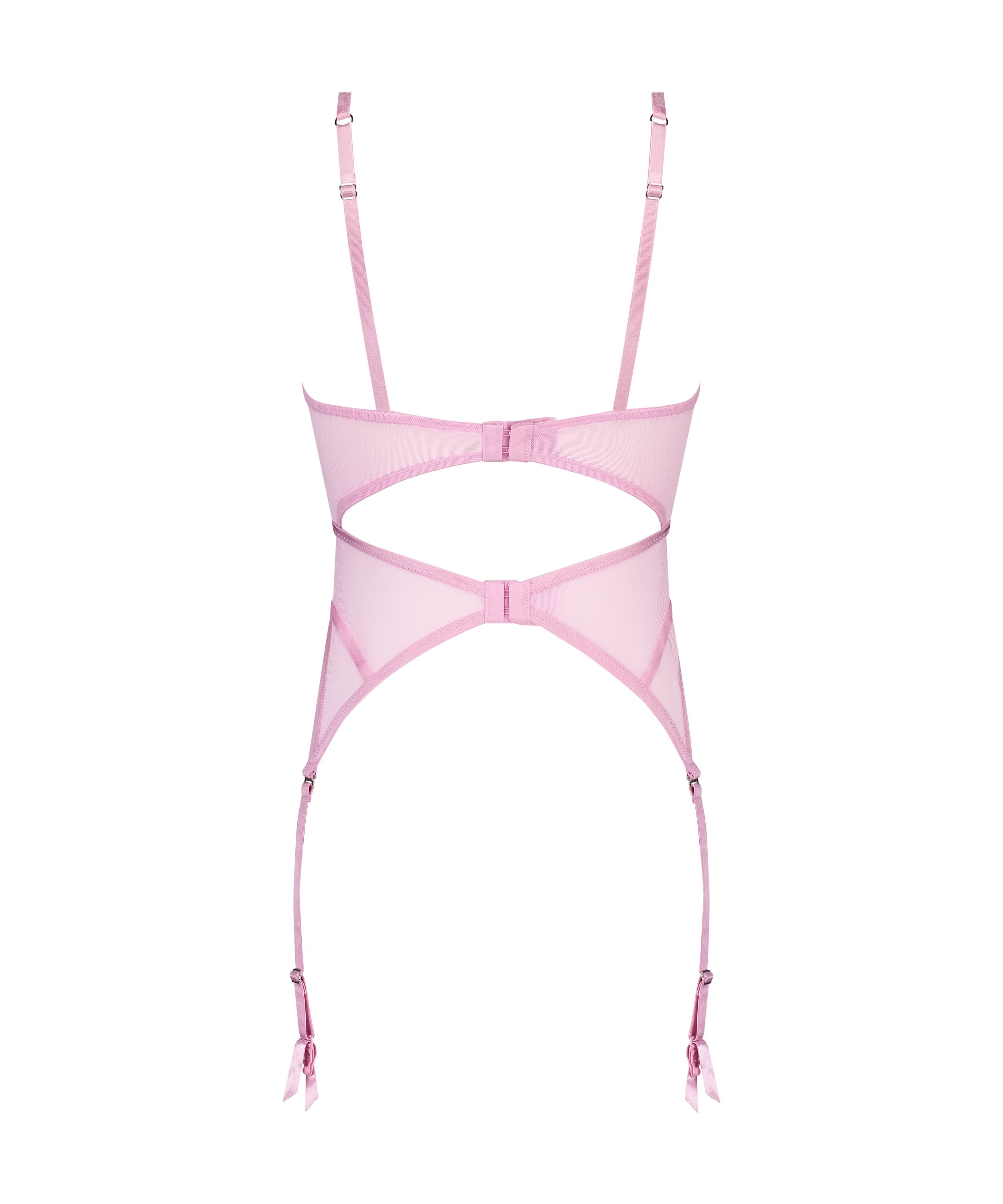 Bustier Lillia, Rose, main