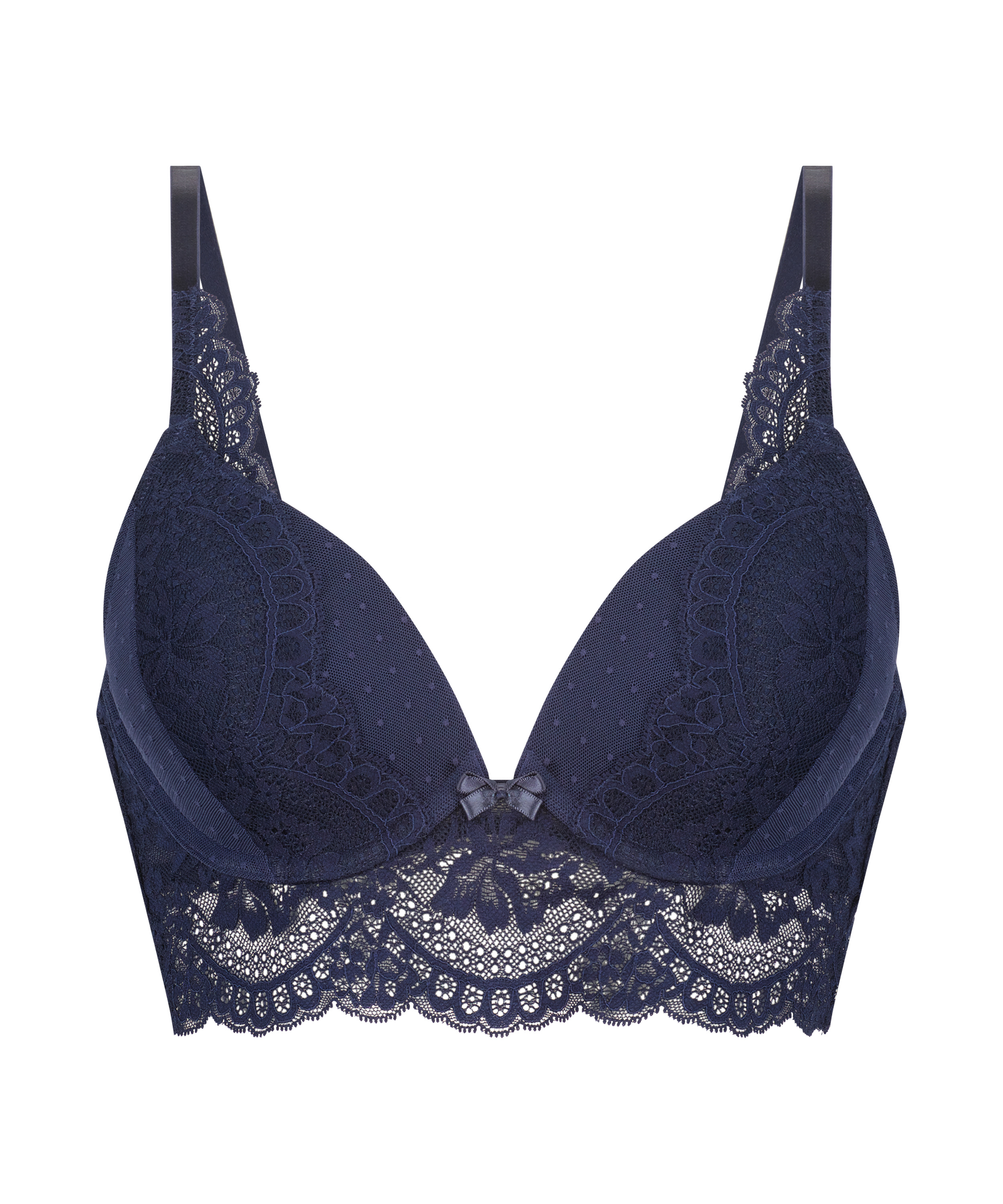 Soutien-gorge push-up &agrave; armatures pr&eacute;form&eacute; Tracey, Bleu, main
