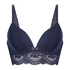 Soutien-gorge push-up &agrave; armatures pr&eacute;form&eacute; Tracey, Bleu
