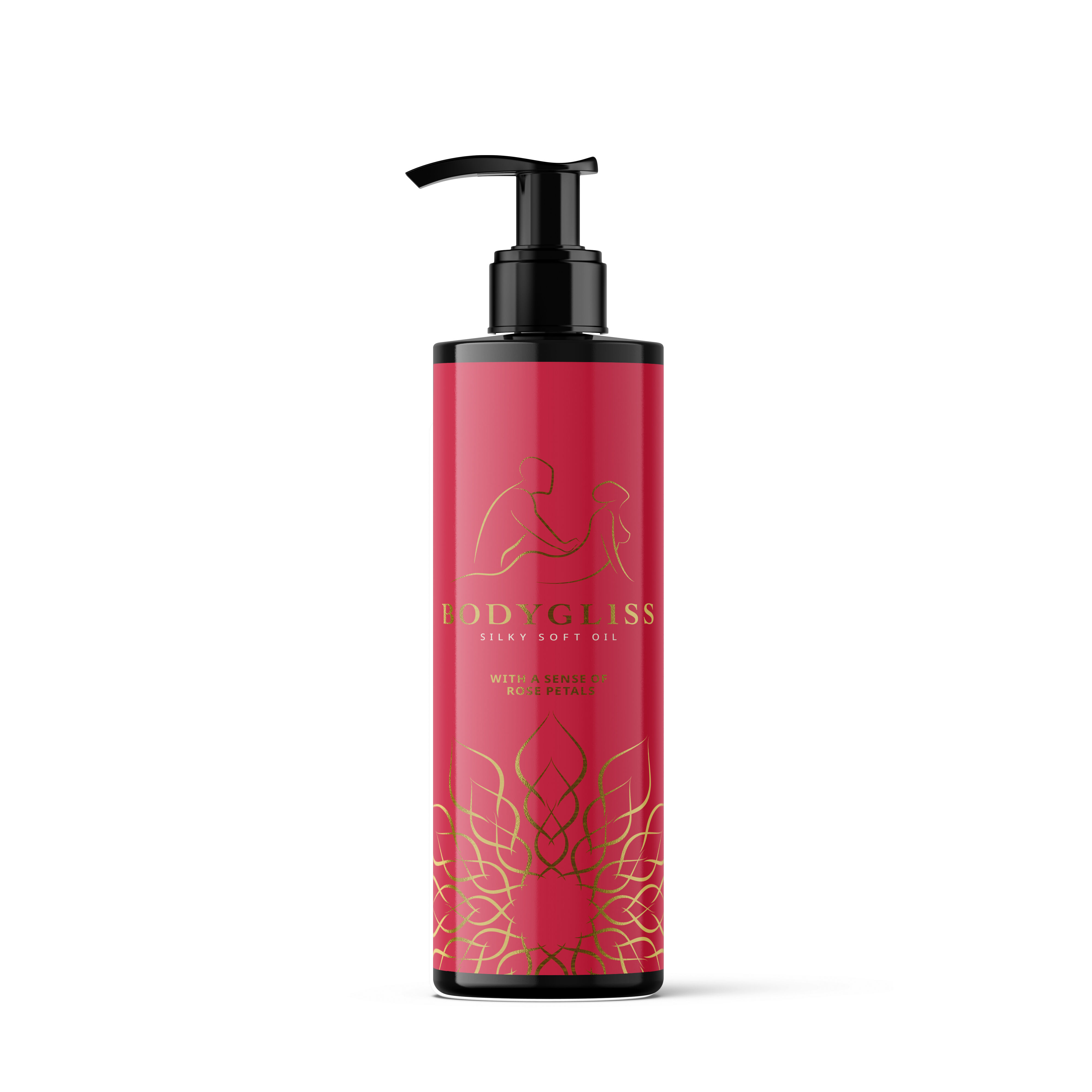 BodyGliss – Massageöl Rosenblätter 15 ml, Rot