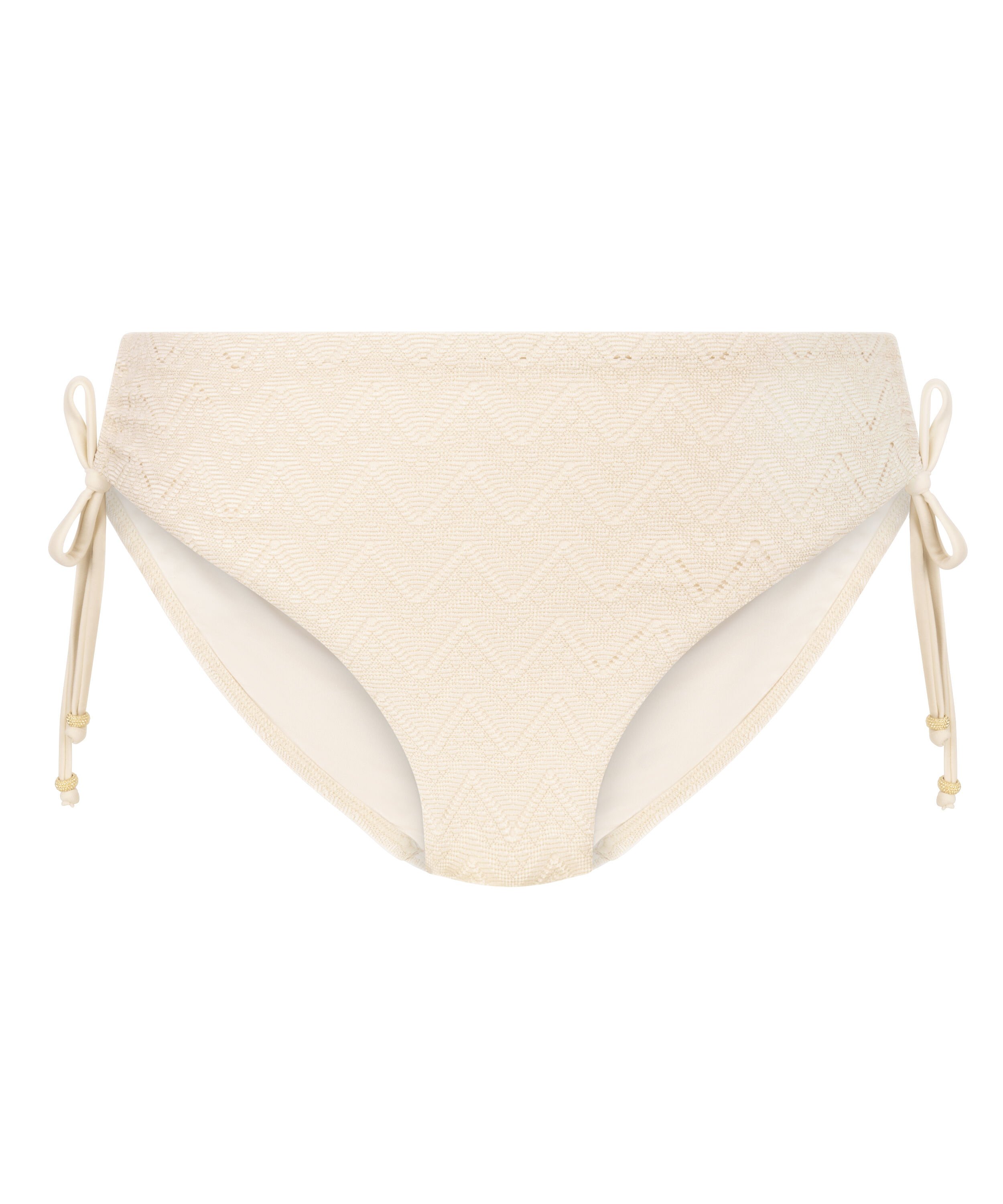 Bas de bikini Crochet, Blanc