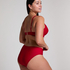 Haut de bikini Luna, Rouge