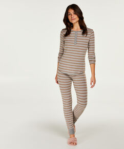 Coffret cadeau Pyjama long, Gris