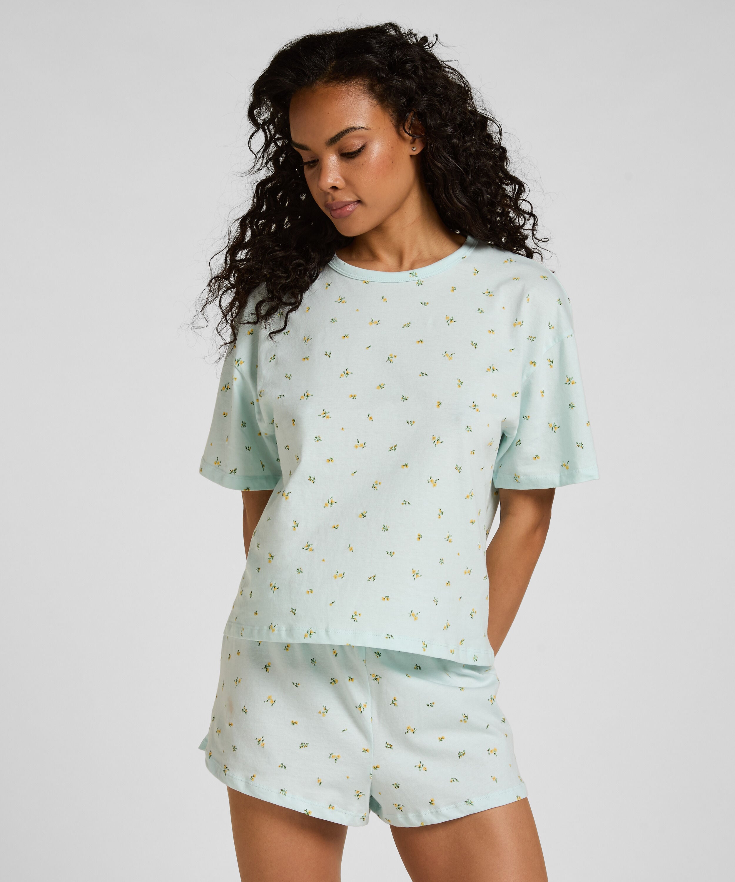Pyjama set de coton, Vert Pyjama set de coton, Vert