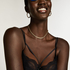 Soutien-gorge &agrave; armatures non-pr&eacute;form&eacute; Fleur Nyakim, Noir