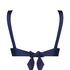 Triangel-Bikini-Top Luxe, Blau