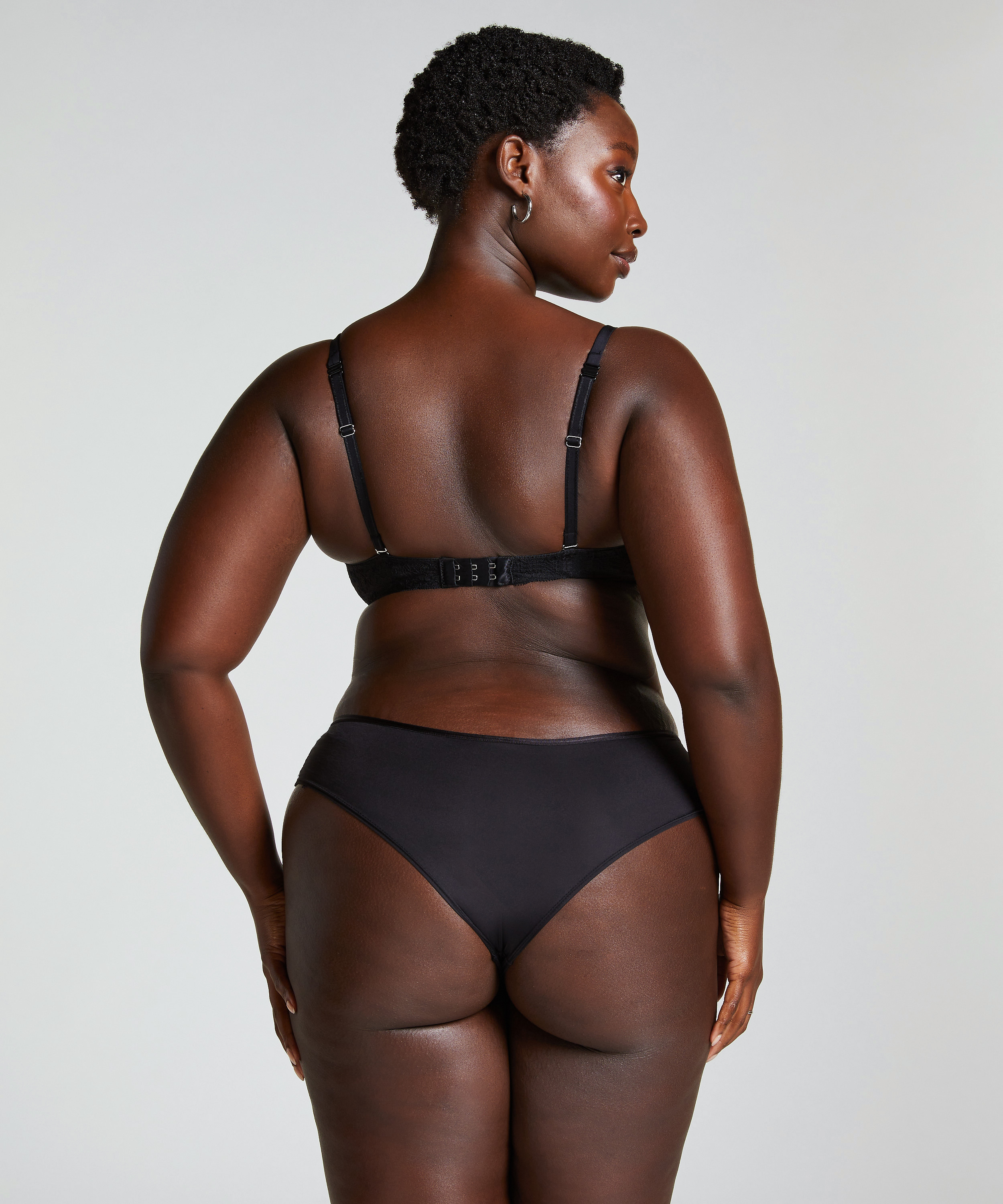 Vorgeformter Push-up-Bügel-BH Angie, Schwarz, main