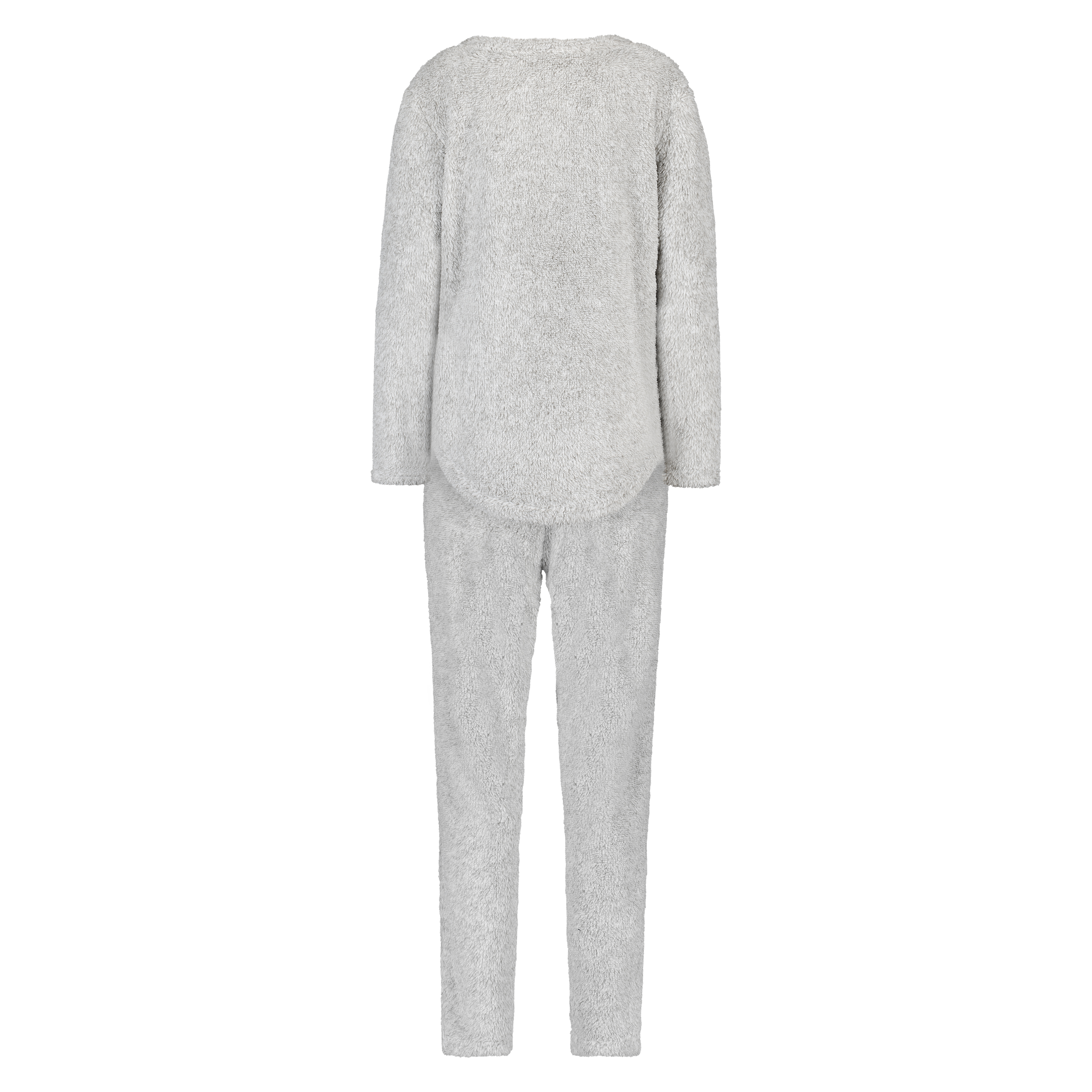 PJ Fleece Fairisle, Grau, main