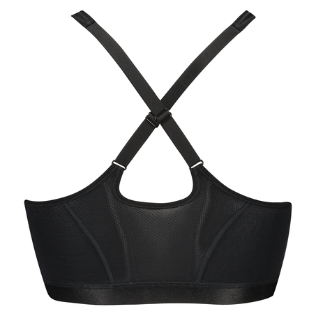 HKMX Soutien-gorge de sport The Pro Maintien niveau 3, Noir