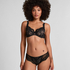 Soutien-gorge &agrave; armatures non-pr&eacute;form&eacute; Daisy, Noir