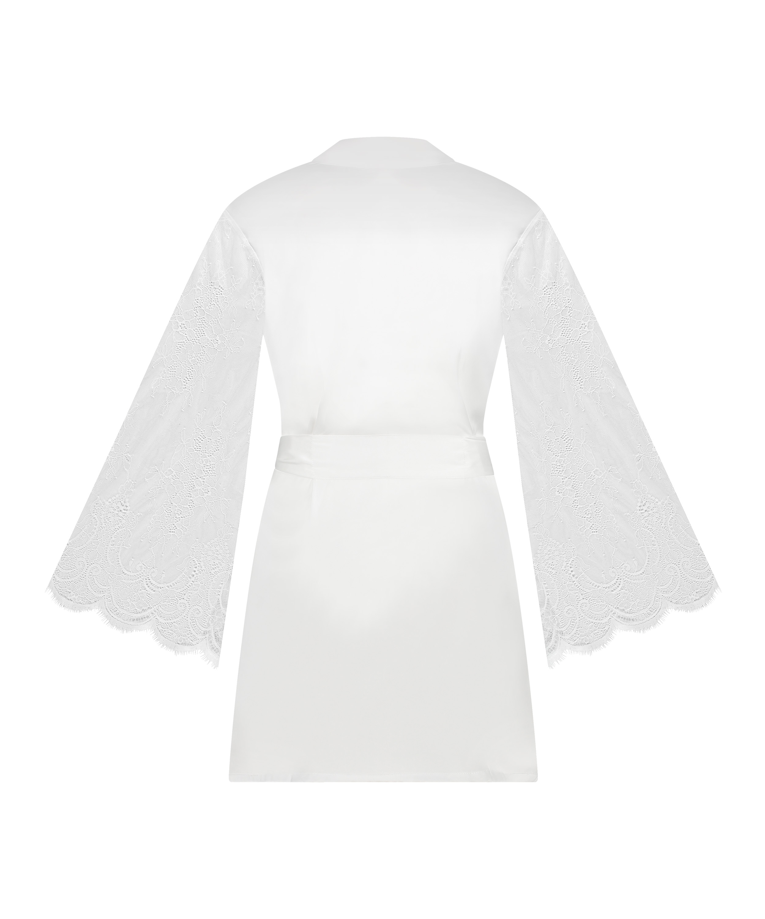 Kimono Satin, Weiß, main