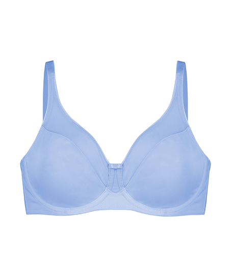 Soutien-gorge &agrave; armatures non-pr&eacute;form&eacute; minimiseur Nina, Bleu