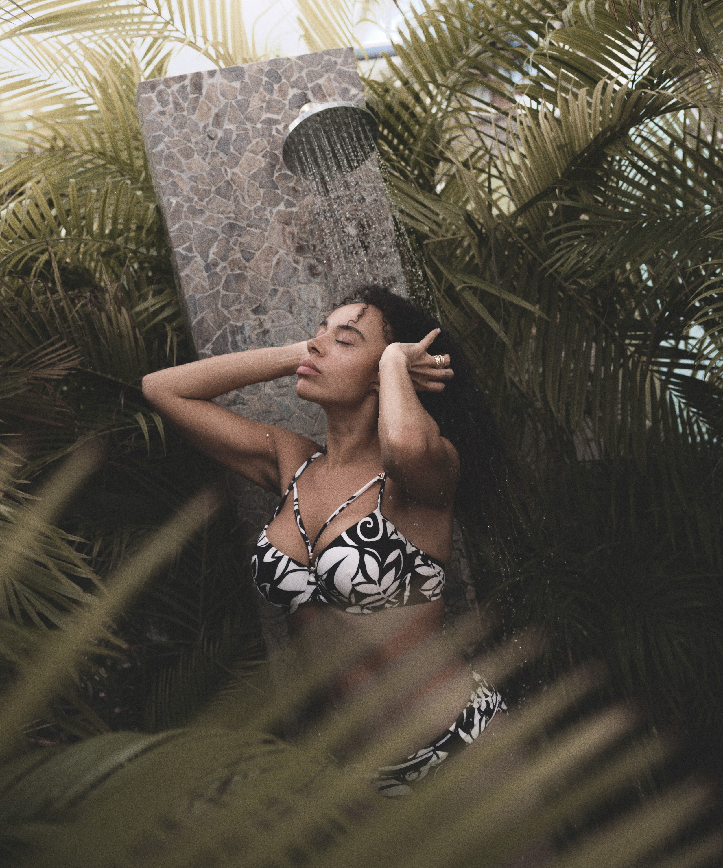 Bikinioberteil Mauritius, Schwarz, main