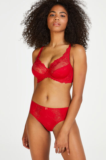 Image of Hunkemöller Hochgeschnittener Slip Diva Rot