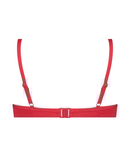 Nicht vorgeformtes B&uuml;gel-Bikini-Top Scallop, Rose