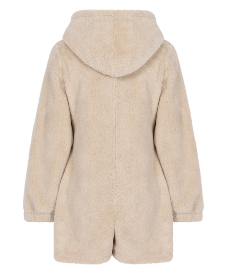 Onesie Fleece, Beige