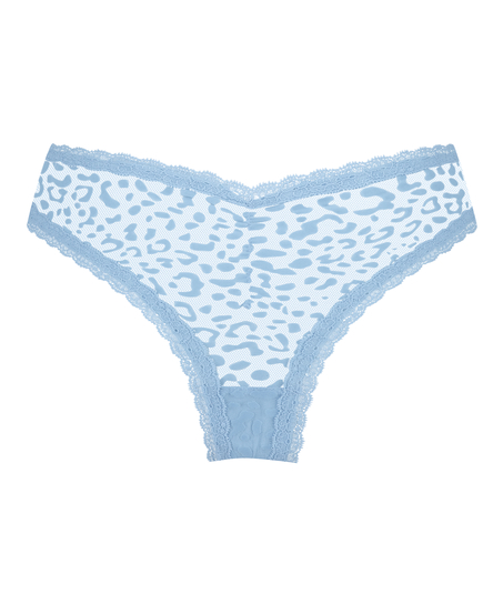 Brazilian V-shape Zena, Blau